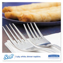 Scott® wholesale. Scott 1-8-fold Dinner Napkins, 2-ply, 17 X 14 63-100, White, 250-pack, 12 Packs-carton. HSD Wholesale: Janitorial Supplies, Breakroom Supplies, Office Supplies.