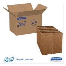 Load image into Gallery viewer, Scott® wholesale. Scott 1-8-fold Dinner Napkins, 2-ply, 17 X 14 63-100, White, 250-pack, 12 Packs-carton. HSD Wholesale: Janitorial Supplies, Breakroom Supplies, Office Supplies.