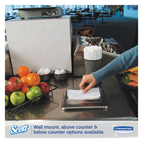 Scott® wholesale. Megacartridge Napkins, 1-ply, 8 2-5 X 6 1-2, White, 875-pack, 6 Packs-carton. HSD Wholesale: Janitorial Supplies, Breakroom Supplies, Office Supplies.