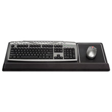 Load image into Gallery viewer, Kelly Computer Supply wholesale. Extended Keyboard Wrist Rest, Memory Foam, Non-skid Base, 27 X 11 X 1, Black. HSD Wholesale: Janitorial Supplies, Breakroom Supplies, Office Supplies.