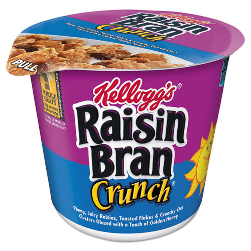 Kellogg's® wholesale. Breakfast Cereal, Raisin Bran Crunch, Single-serve 2.8 Oz Cup, 6-box. HSD Wholesale: Janitorial Supplies, Breakroom Supplies, Office Supplies.
