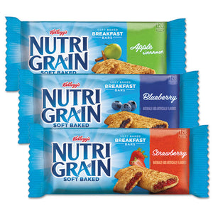 Kellogg's® wholesale. Nutri-grain Soft Baked Breakfast Bars, Asstd: Apple, Blueberry, Strawberry, 1.3 Oz Bar, 48-carton. HSD Wholesale: Janitorial Supplies, Breakroom Supplies, Office Supplies.