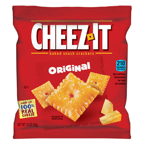 Sunshine® wholesale. Cheez-it Crackers, 1.5 Oz Single-serving Snack Pack, 8-box. HSD Wholesale: Janitorial Supplies, Breakroom Supplies, Office Supplies.