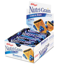 Load image into Gallery viewer, Kellogg&#39;s® wholesale. Nutri-grain Soft Baked Breakfast Bars, Blueberry, Indv Wrapped 1.3 Oz Bar, 16-box. HSD Wholesale: Janitorial Supplies, Breakroom Supplies, Office Supplies.