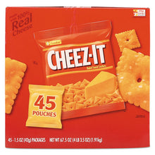 Load image into Gallery viewer, Sunshine® wholesale. Cheez-it Crackers, Original, 1.5 Oz Pack, 45 Packs-carton. HSD Wholesale: Janitorial Supplies, Breakroom Supplies, Office Supplies.