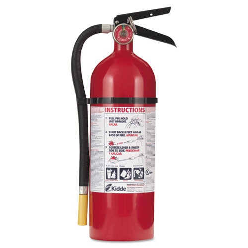 Kidde wholesale. Proline Pro 5 Multi-purpose Dry Chemical Fire Extinguisher, 8.5lb, 3-a, 40-b:c. HSD Wholesale: Janitorial Supplies, Breakroom Supplies, Office Supplies.