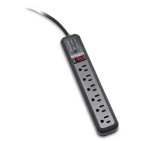 Kensington® wholesale. KENSINGTON® Guardian Surge Protector, 6 Outlets, 15 Ft Cord, 540 Joules, Gray. HSD Wholesale: Janitorial Supplies, Breakroom Supplies, Office Supplies.