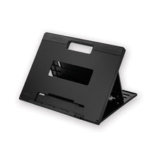 Load image into Gallery viewer, Kensington® wholesale. KENSINGTON® Smartfit Easy Riser Laptop Cooling Stand, 13&quot; X 9.5&quot; X 0.8&quot; To 7.1&quot;, Black, Supports 8 Lbs. HSD Wholesale: Janitorial Supplies, Breakroom Supplies, Office Supplies.