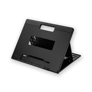 Kensington® wholesale. KENSINGTON® Smartfit Easy Riser Laptop Cooling Stand, 13" X 9.5" X 0.8" To 7.1", Black, Supports 8 Lbs. HSD Wholesale: Janitorial Supplies, Breakroom Supplies, Office Supplies.