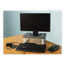 Kensington® wholesale. KENSINGTON® Smartfit Monitor Stand Plus, 16.2" X 2.2" X 3" To 6", Black, Supports 80 Lbs. HSD Wholesale: Janitorial Supplies, Breakroom Supplies, Office Supplies.
