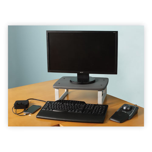 Kensington® wholesale. KENSINGTON® Smartfit Monitor Stand Plus, 16.2" X 2.2" X 3" To 6", Black, Supports 80 Lbs. HSD Wholesale: Janitorial Supplies, Breakroom Supplies, Office Supplies.