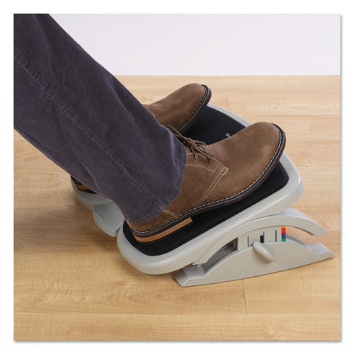 Kensington® wholesale. KENSINGTON® Solemate Comfort Footrest With Smartfit System, 21.5w X 14d X 3.5h To 5h, Gray-black. HSD Wholesale: Janitorial Supplies, Breakroom Supplies, Office Supplies.