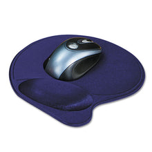 Load image into Gallery viewer, Kensington® wholesale. KENSINGTON® Wrist Pillow Extra-cushioned Mouse Pad, Nonskid Base, 8 X 11, Blue. HSD Wholesale: Janitorial Supplies, Breakroom Supplies, Office Supplies.