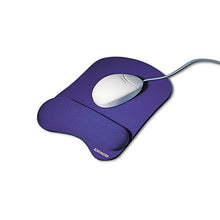 Load image into Gallery viewer, Kensington® wholesale. KENSINGTON® Wrist Pillow Extra-cushioned Mouse Pad, Nonskid Base, 8 X 11, Blue. HSD Wholesale: Janitorial Supplies, Breakroom Supplies, Office Supplies.