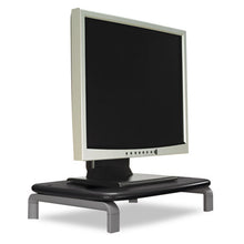 Load image into Gallery viewer, Kensington® wholesale. KENSINGTON® Monitor Stand With Smartfit, For 21&quot; Monitors, 11.5&quot; X 9&quot; X 3&quot;, Black-gray, Supports 80 Lbs. HSD Wholesale: Janitorial Supplies, Breakroom Supplies, Office Supplies.