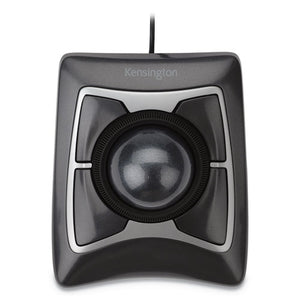 Kensington® wholesale. KENSINGTON® Expert Mouse Trackball, Usb 2.0, Left-right Hand Use, Black-silver. HSD Wholesale: Janitorial Supplies, Breakroom Supplies, Office Supplies.