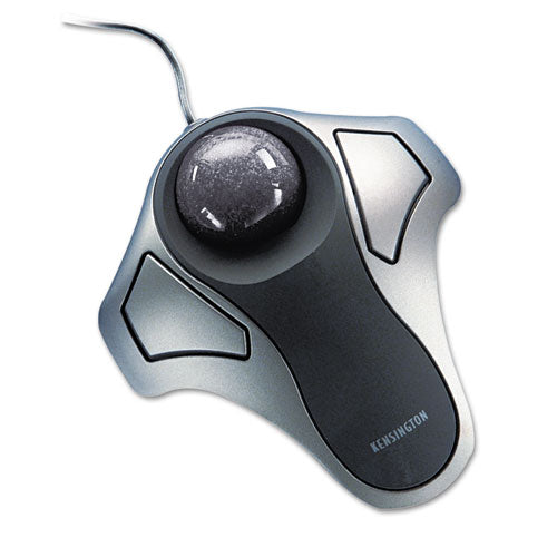 Kensington® wholesale. KENSINGTON® Orbit Optical Trackball Mouse, Usb 2.0, Left-right Hand Use, Black-silver. HSD Wholesale: Janitorial Supplies, Breakroom Supplies, Office Supplies.