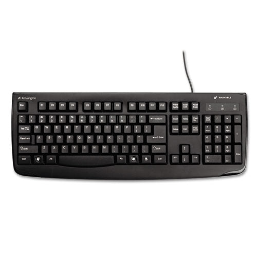 Kensington® wholesale. KENSINGTON® Pro Fit Usb Washable Keyboard, 104 Keys, Black. HSD Wholesale: Janitorial Supplies, Breakroom Supplies, Office Supplies.