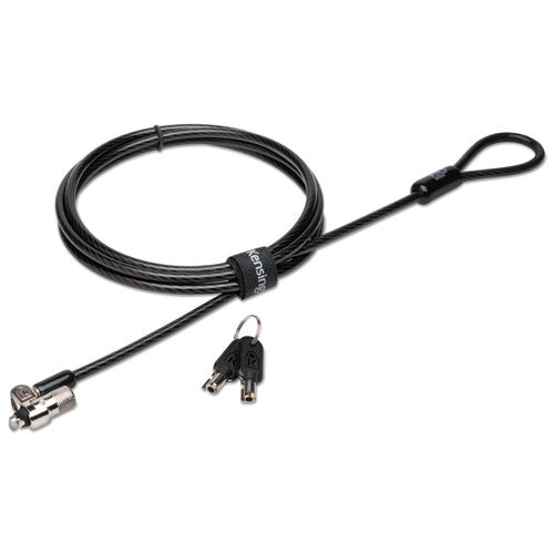 Kensington® wholesale. KENSINGTON® Microsaver 2.0 Keyed Laptop Lock, 6ft Steel Cable, Silver, Two Keys. HSD Wholesale: Janitorial Supplies, Breakroom Supplies, Office Supplies.