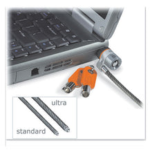 Load image into Gallery viewer, Kensington® wholesale. KENSINGTON® Microsaver Keyed Ultra Laptop Lock, 6ft Steel Cable, Two Keys. HSD Wholesale: Janitorial Supplies, Breakroom Supplies, Office Supplies.