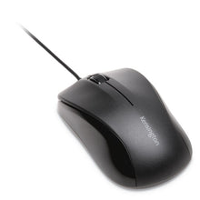 Load image into Gallery viewer, Kensington® wholesale. KENSINGTON® Wired Usb Mouse For Life, Usb 2.0, Left-right Hand Use, Black. HSD Wholesale: Janitorial Supplies, Breakroom Supplies, Office Supplies.