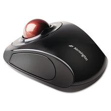 Load image into Gallery viewer, Kensington® wholesale. KENSINGTON® Orbit Wireless Mobile Trackball, 2.4 Ghz Frequency-30 Ft Wireless Range, Left-right Hand Use, Black-red. HSD Wholesale: Janitorial Supplies, Breakroom Supplies, Office Supplies.