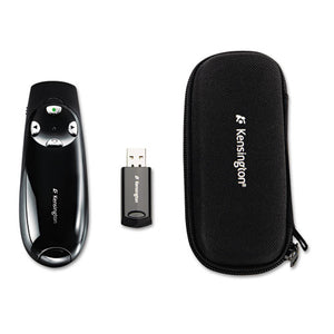 Kensington® wholesale. KENSINGTON® Wireless Presenter Pro With Green Laser, 150 Ft. Range, Black. HSD Wholesale: Janitorial Supplies, Breakroom Supplies, Office Supplies.