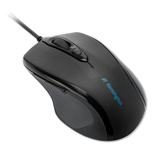 Kensington® wholesale. KENSINGTON® Pro Fit Wired Mid-size Mouse, Usb 2.0, Right Hand Use, Black. HSD Wholesale: Janitorial Supplies, Breakroom Supplies, Office Supplies.