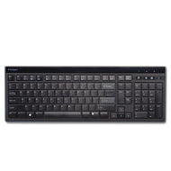 Kensington® wholesale. KENSINGTON® Slim Type Standard Keyboard, 104 Keys, Black-silver. HSD Wholesale: Janitorial Supplies, Breakroom Supplies, Office Supplies.