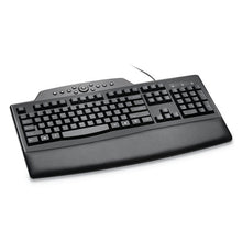 Load image into Gallery viewer, Kensington® wholesale. KENSINGTON® Pro Fit Comfort Keyboard, Internet-media Keys, Wired, Black. HSD Wholesale: Janitorial Supplies, Breakroom Supplies, Office Supplies.