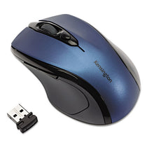 Load image into Gallery viewer, Kensington® wholesale. KENSINGTON® Pro Fit Mid-size Wireless Mouse, 2.4 Ghz Frequency-30 Ft Wireless Range, Right Hand Use, Sapphire Blue. HSD Wholesale: Janitorial Supplies, Breakroom Supplies, Office Supplies.