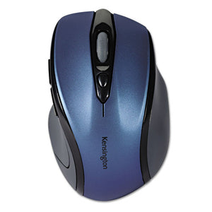 Kensington® wholesale. KENSINGTON® Pro Fit Mid-size Wireless Mouse, 2.4 Ghz Frequency-30 Ft Wireless Range, Right Hand Use, Sapphire Blue. HSD Wholesale: Janitorial Supplies, Breakroom Supplies, Office Supplies.