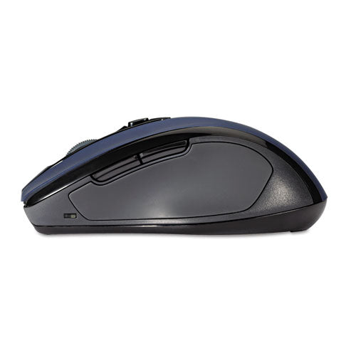 Kensington® wholesale. KENSINGTON® Pro Fit Mid-size Wireless Mouse, 2.4 Ghz Frequency-30 Ft Wireless Range, Right Hand Use, Sapphire Blue. HSD Wholesale: Janitorial Supplies, Breakroom Supplies, Office Supplies.