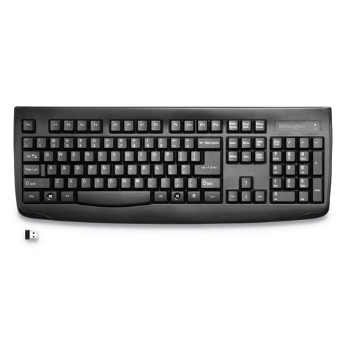 Kensington® wholesale. KENSINGTON® Pro Fit Wireless Keyboard, 18.38 X 8 X 1 1-4, Black. HSD Wholesale: Janitorial Supplies, Breakroom Supplies, Office Supplies.