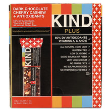 Load image into Gallery viewer, KIND wholesale. Plus Nutrition Boost Bar, Dk Chocolatecherrycashew-antioxidants, 1.4 Oz, 12-box. HSD Wholesale: Janitorial Supplies, Breakroom Supplies, Office Supplies.