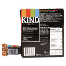 Load image into Gallery viewer, KIND wholesale. Plus Nutrition Boost Bar, Peanut Butter Dark Chocolate-protein, 1.4 Oz, 12-box. HSD Wholesale: Janitorial Supplies, Breakroom Supplies, Office Supplies.