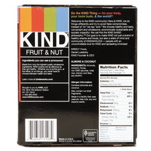 Load image into Gallery viewer, KIND wholesale. Fruit And Nut Bars, Almond And Coconut, 1.4 Oz, 12-box. HSD Wholesale: Janitorial Supplies, Breakroom Supplies, Office Supplies.