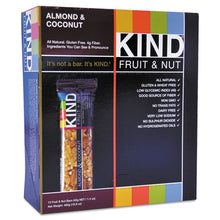 Load image into Gallery viewer, KIND wholesale. Fruit And Nut Bars, Almond And Coconut, 1.4 Oz, 12-box. HSD Wholesale: Janitorial Supplies, Breakroom Supplies, Office Supplies.