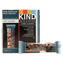 Load image into Gallery viewer, KIND wholesale. Nuts And Spices Bar, Dark Chocolate Nuts And Sea Salt, 1.4 Oz, 12-box. HSD Wholesale: Janitorial Supplies, Breakroom Supplies, Office Supplies.