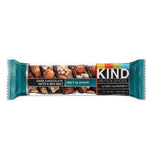 Load image into Gallery viewer, KIND wholesale. Nuts And Spices Bar, Dark Chocolate Nuts And Sea Salt, 1.4 Oz, 12-box. HSD Wholesale: Janitorial Supplies, Breakroom Supplies, Office Supplies.