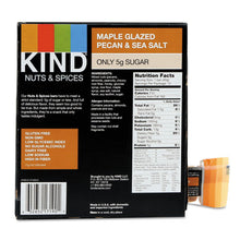 Load image into Gallery viewer, KIND wholesale. Nuts And Spices Bar, Maple Glazed Pecan And Sea Salt, 1.4 Oz Bar, 12-box. HSD Wholesale: Janitorial Supplies, Breakroom Supplies, Office Supplies.