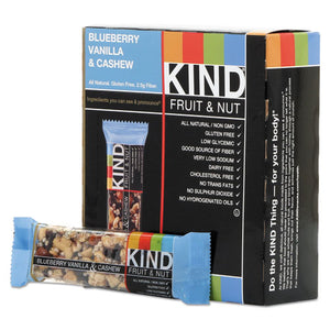 KIND wholesale. Fruit And Nut Bars, Blueberry Vanilla And Cashew, 1.4 Oz Bar, 12-box. HSD Wholesale: Janitorial Supplies, Breakroom Supplies, Office Supplies.