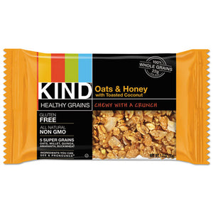 KIND wholesale. Healthy Grains Bar, Oats And Honey With Toasted Coconut, 1.2 Oz, 12-box. HSD Wholesale: Janitorial Supplies, Breakroom Supplies, Office Supplies.