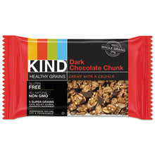 Load image into Gallery viewer, KIND wholesale. Healthy Grains Bar, Dark Chocolate Chunk, 1.2 Oz, 12-box. HSD Wholesale: Janitorial Supplies, Breakroom Supplies, Office Supplies.