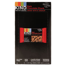 Load image into Gallery viewer, KIND wholesale. Healthy Grains Bar, Dark Chocolate Chunk, 1.2 Oz, 12-box. HSD Wholesale: Janitorial Supplies, Breakroom Supplies, Office Supplies.