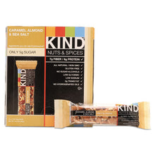 Load image into Gallery viewer, KIND wholesale. Nuts And Spices Bar, Caramel Almond And Sea Salt, 1.4 Oz Bar, 12-box. HSD Wholesale: Janitorial Supplies, Breakroom Supplies, Office Supplies.