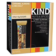 Load image into Gallery viewer, KIND wholesale. Nuts And Spices Bar, Caramel Almond And Sea Salt, 1.4 Oz Bar, 12-box. HSD Wholesale: Janitorial Supplies, Breakroom Supplies, Office Supplies.