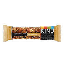 Load image into Gallery viewer, KIND wholesale. Nuts And Spices Bar, Caramel Almond And Sea Salt, 1.4 Oz Bar, 12-box. HSD Wholesale: Janitorial Supplies, Breakroom Supplies, Office Supplies.