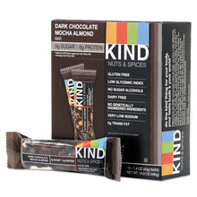 Load image into Gallery viewer, KIND wholesale. Nuts And Spices Bar, Dark Chocolate Mocha Almond, 1.4 Oz Bar, 12-box. HSD Wholesale: Janitorial Supplies, Breakroom Supplies, Office Supplies.