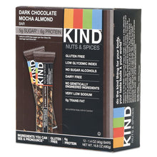 Load image into Gallery viewer, KIND wholesale. Nuts And Spices Bar, Dark Chocolate Mocha Almond, 1.4 Oz Bar, 12-box. HSD Wholesale: Janitorial Supplies, Breakroom Supplies, Office Supplies.